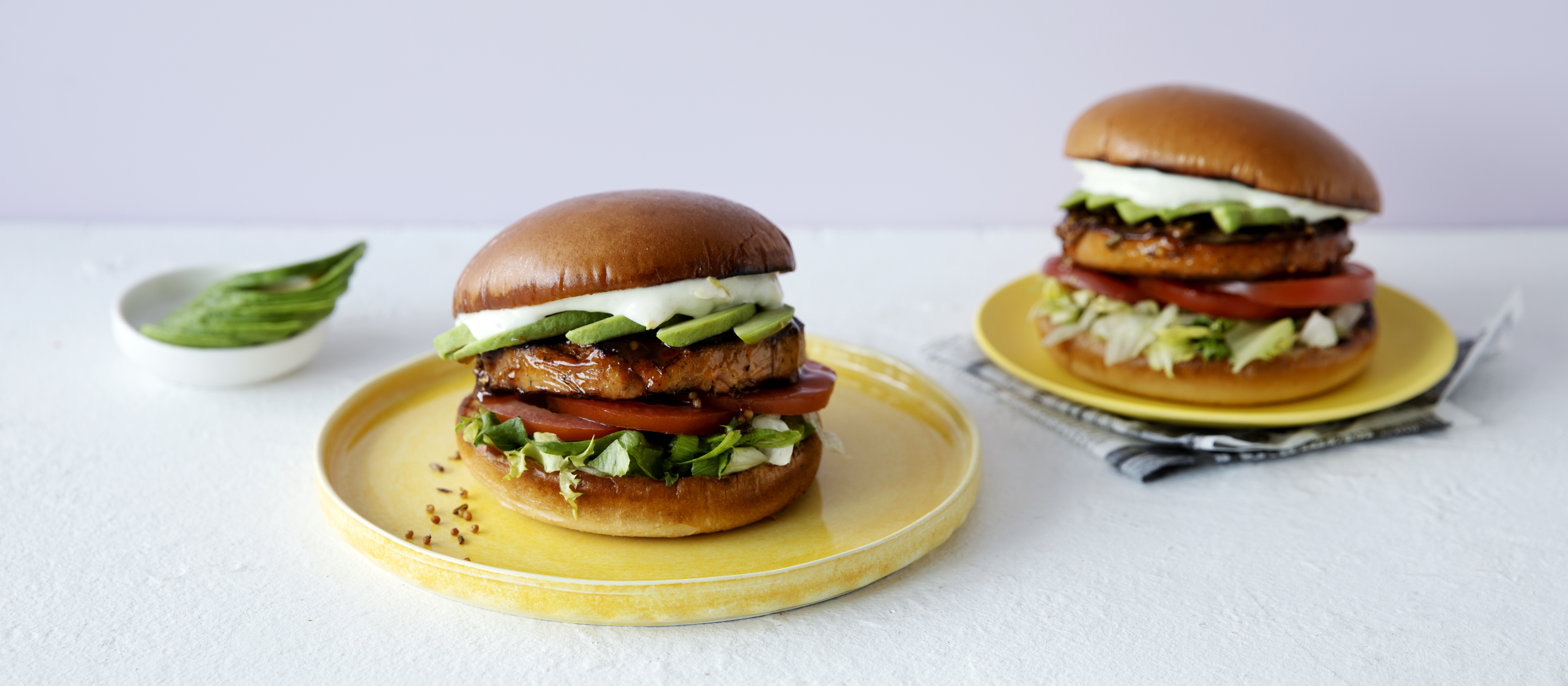 Teriyaki-lohiburgeri