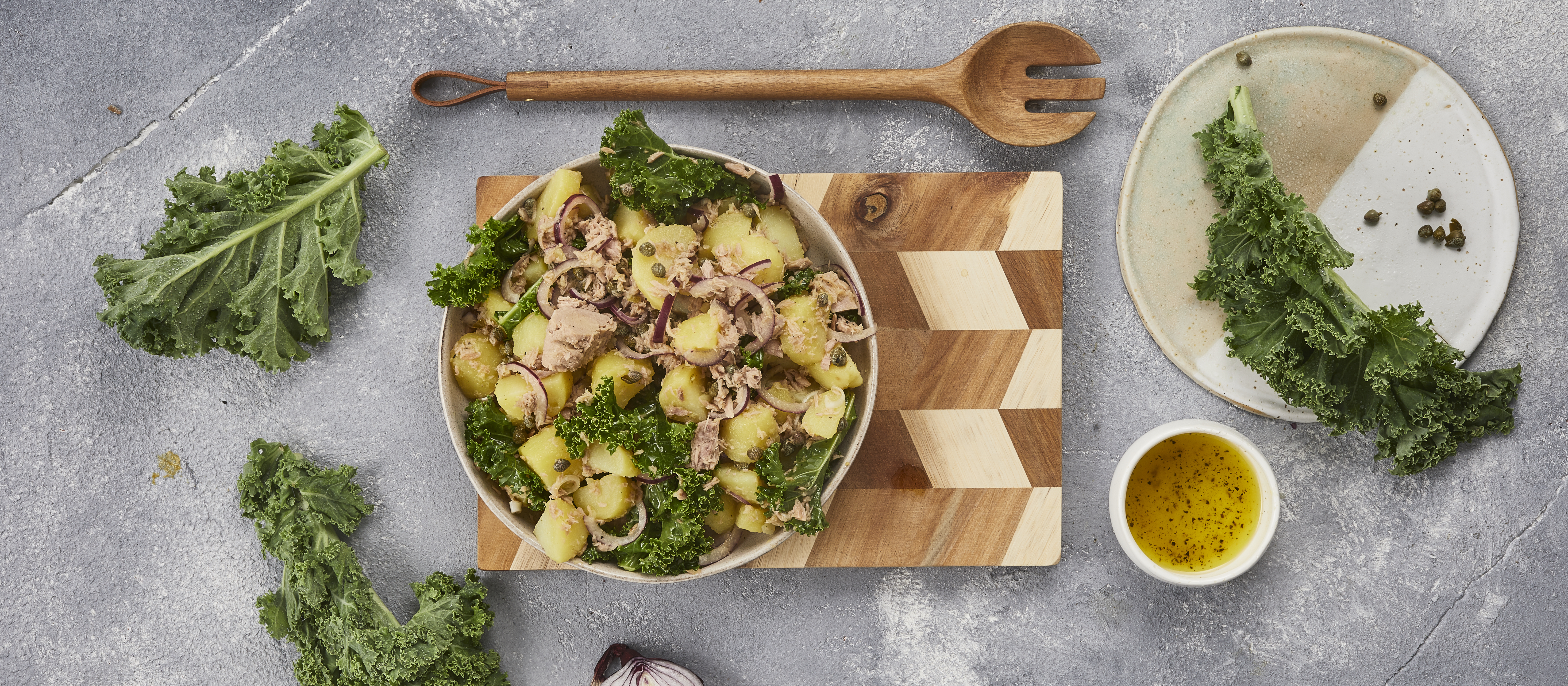 Tonnikala Perunasalaatti Alkuruoat Reseptit K Ruoka