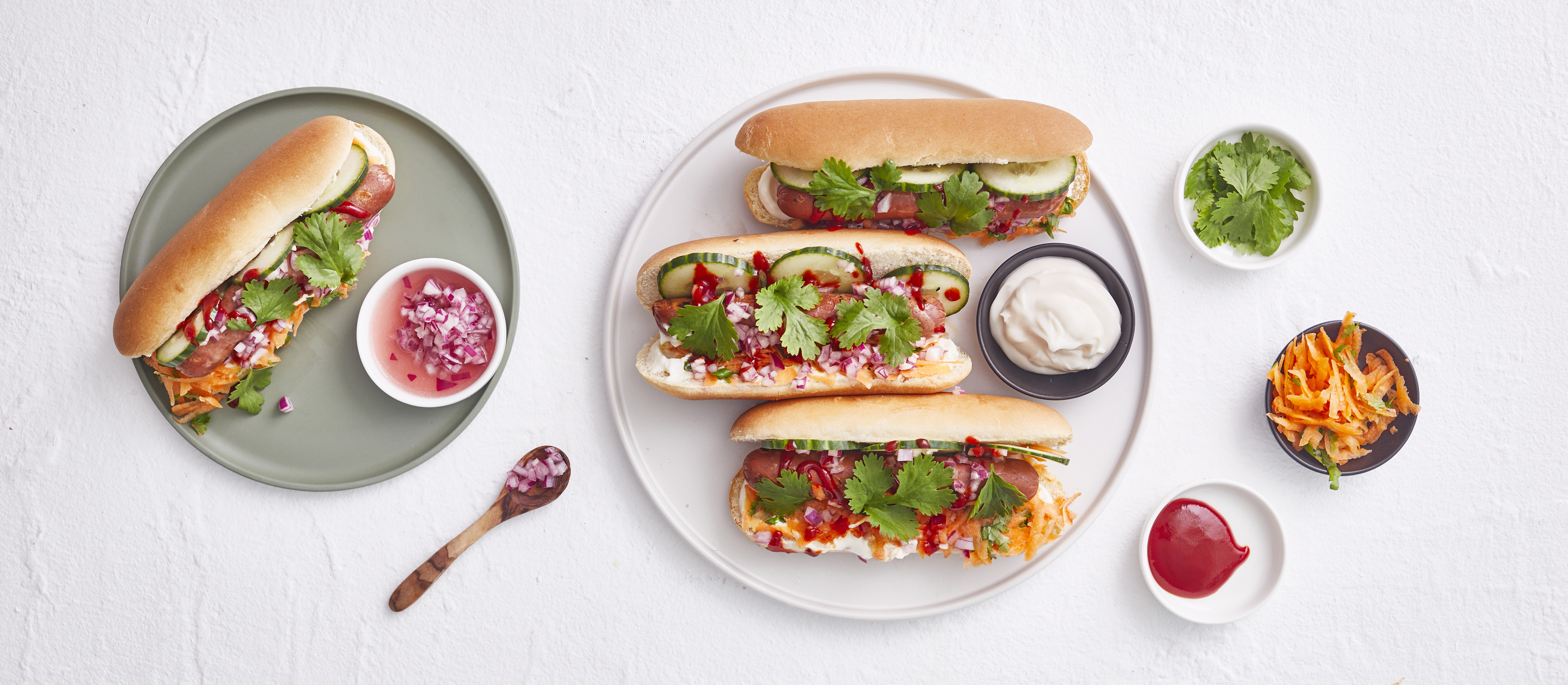 Vegaaniset hodarit Reseptit KRuoka